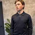 GABRIEL Knitted Long Sleeve Polo shirt