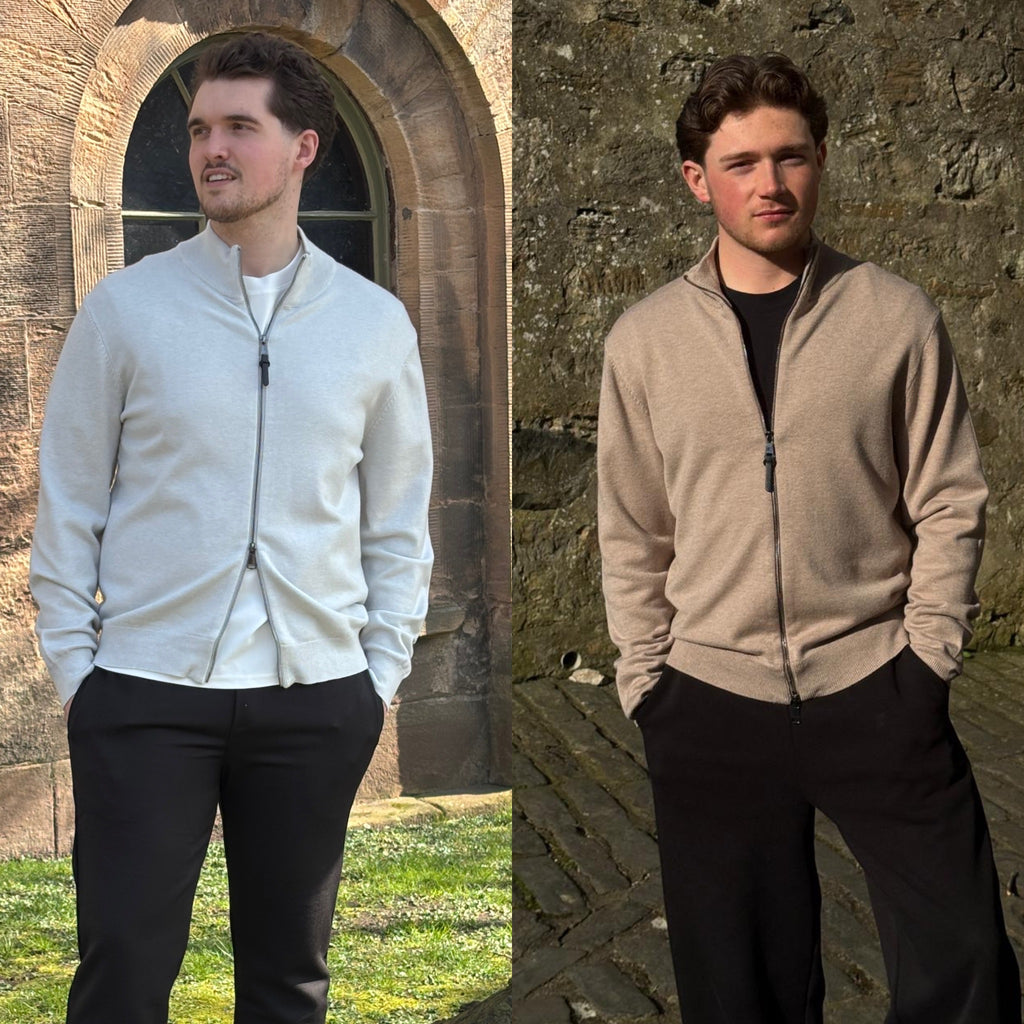 ANTOINE Zip Cardigan
